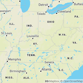 Kentucky map