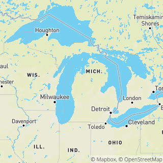 Michigan map