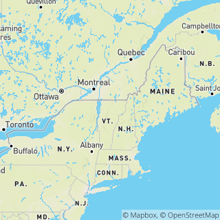 Vermont map