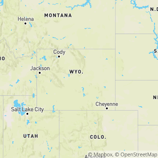 Wyoming map